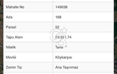 Gebze Cumaköyde Marmaray Otoyoluna Yakın Tarla