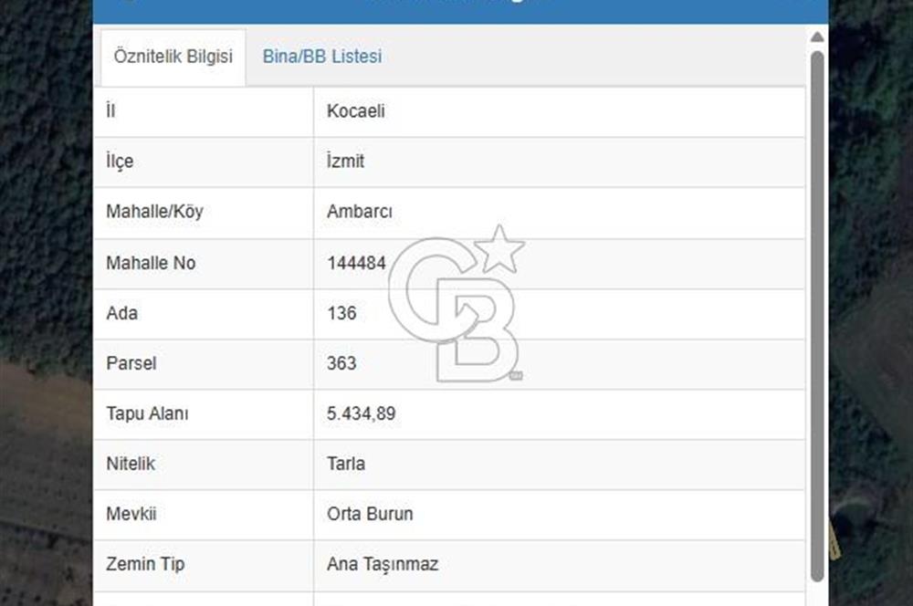 CB AKADEMİ AMBARCI YOLA 1 PARSEL KÖYE YAKIN SATILIK 5435 M2 ARSA