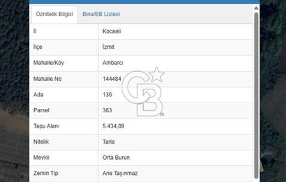 CB AKADEMİ AMBARCI YOLA 1 PARSEL KÖYE YAKIN SATILIK 5435 M2 ARSA
