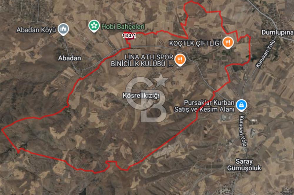 Ankara Pursaklar'da 24.480 m² Satılık Tarla - Yatırım Fırsatı