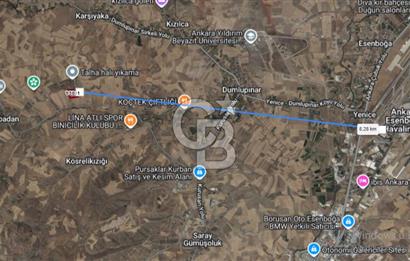 Ankara Pursaklar'da 24.480 m² Satılık Tarla - Yatırım Fırsatı