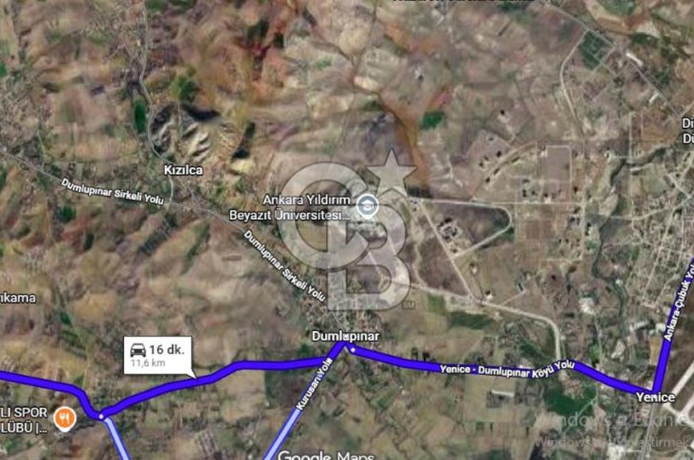 Ankara Pursaklar'da 24.480 m² Satılık Tarla - Yatırım Fırsatı