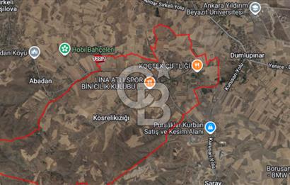 Ankara Pursaklar'da 24.480 m² Satılık Tarla - Yatırım Fırsatı