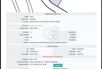 Ankara Yenimahalle Yakacık Satılık Konut İmarlı Arsa - 1 - 368292