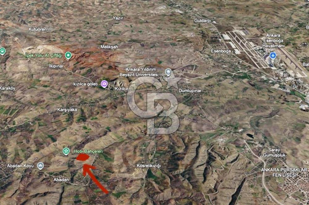 Ankara Pursaklar'da 24.480 m² Satılık Tarla - Yatırım Fırsatı