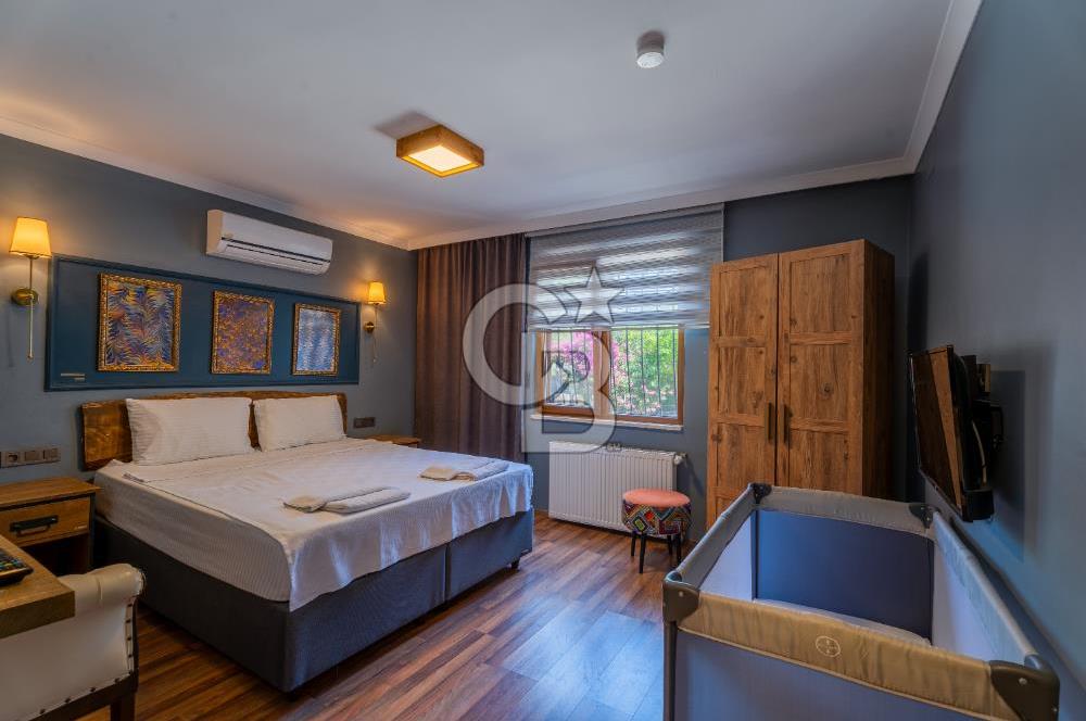 MARMARİS HİSARÖNÜ DENİZE800M 1300M2 EŞSİZ ARSADA MÜSTAKİL VİLLA