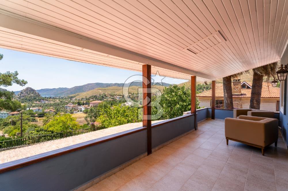 MARMARİS HİSARÖNÜ DENİZE800M 1300M2 EŞSİZ ARSADA MÜSTAKİL VİLLA
