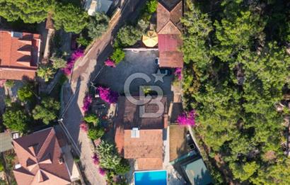 MARMARİS HİSARÖNÜ DENİZE800M 1300M2 EŞSİZ ARSADA MÜSTAKİL VİLLA