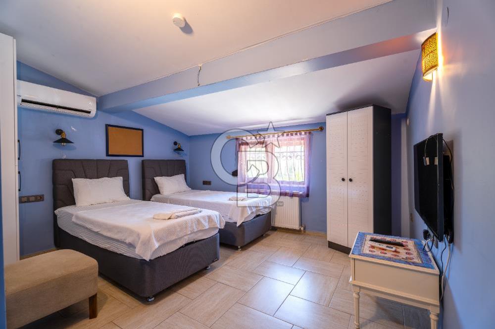 MARMARİS HİSARÖNÜ DENİZE800M 1300M2 EŞSİZ ARSADA MÜSTAKİL VİLLA