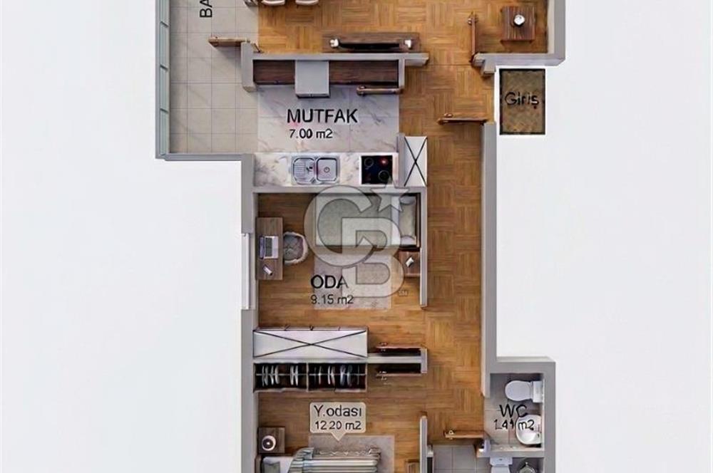 MİMARINDAN DOKUNUŞLARLA ÇİFTLİKKÖY'DE HARİKA 3+1 DUBLEKS