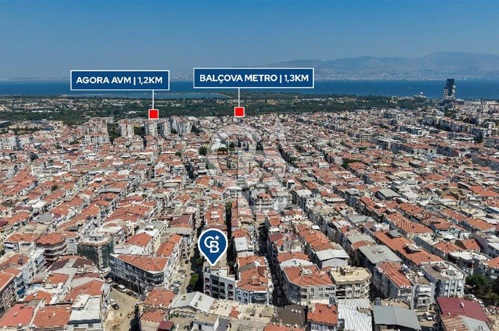 BALÇOVA EKONOMİ ÜNİVERSİTESİ YAKINI GENÇ BİNA 1+1 SATILIK DAİRE