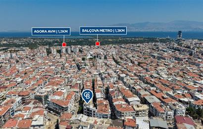 BALÇOVA EKONOMİ ÜNİVERSİTESİ YAKINI GENÇ BİNA 1+1 SATILIK DAİRE