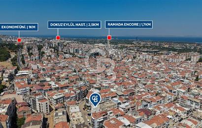 BALÇOVA EKONOMİ ÜNİVERSİTESİ YAKINI GENÇ BİNA 1+1 SATILIK DAİRE