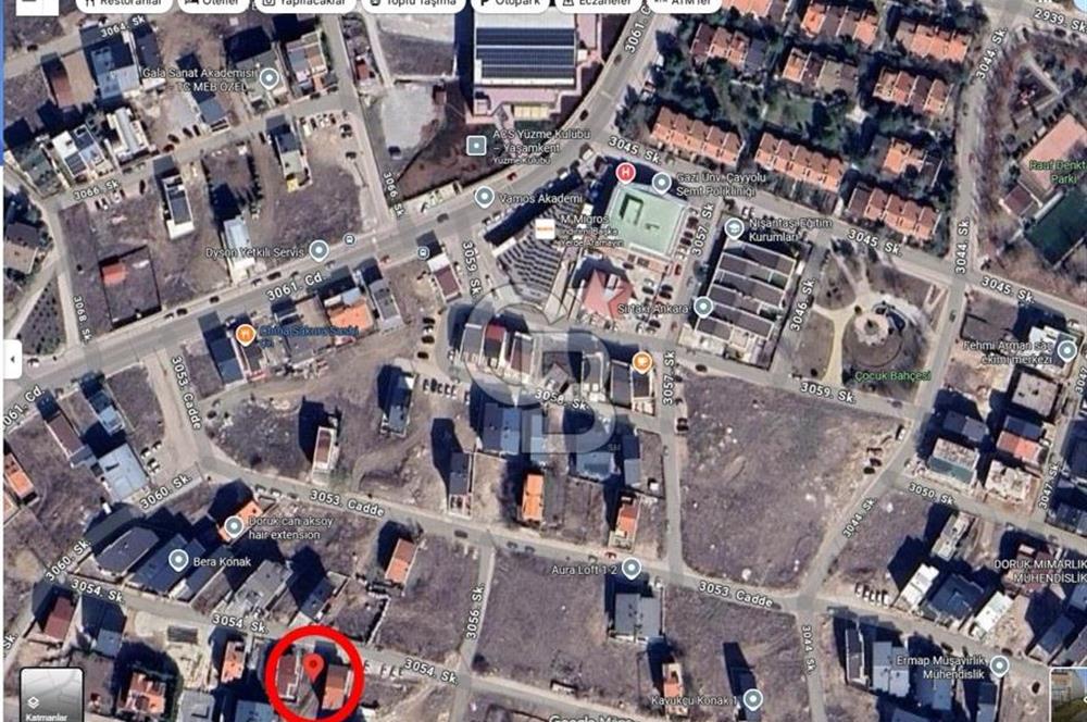 Çankaya Yaşamkent'te 236 m² Villa Parseli: Kot Avantajlı Yatırım