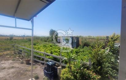 ALİAĞA BARBAROS'TA EVİ VE HOBİ BAHÇESİ BULUNAN SATILIK TARLA 