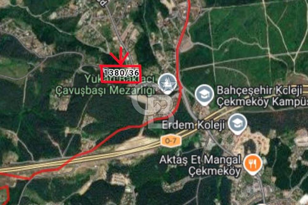 BEYKOZ ÇAVUŞBAŞI BAKLACI MAHALLESİNDE 586 M² VİLLA İMARLI ARSA 