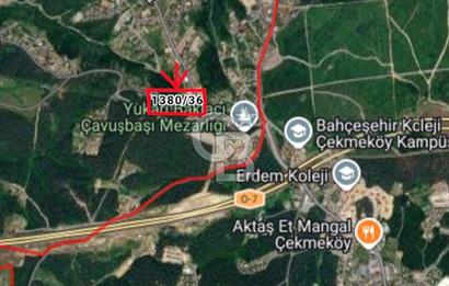 BEYKOZ ÇAVUŞBAŞI BAKLACI MAHALLESİNDE 586 M² VİLLA İMARLI ARSA 