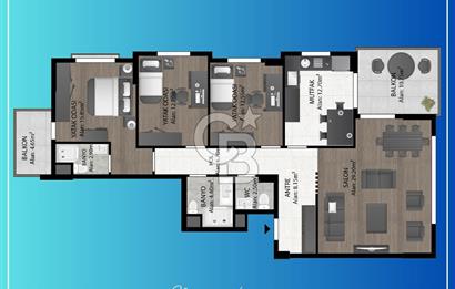 TRABZON YILDIZLI'DA SATILIK SIFIR 3+1 DAİRE