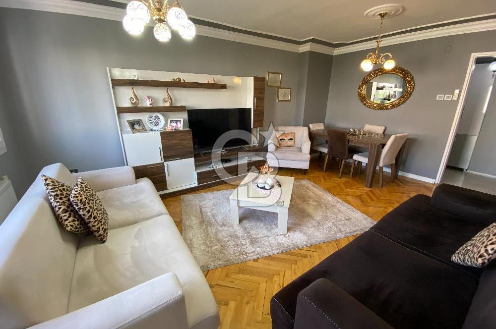 EVKA-1 CUMHURİYET'TE TADİLATLI 3+1 SATILIK DAİRE | ÖNÜ AÇIK