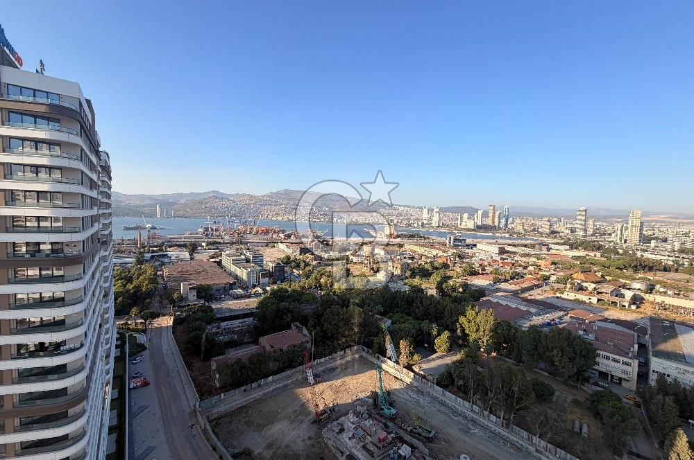 ALSANCAK EVORA’DA 19. KATTA DENİZ MANZARALI KİRALIK 1+1