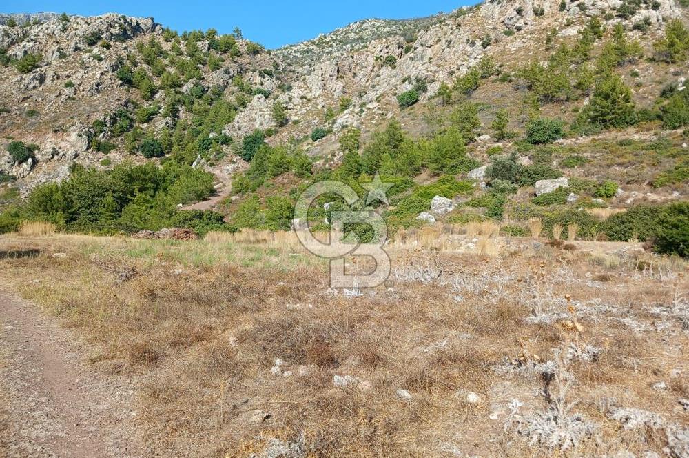 MARMARİS ORHANİYE KIZKUMUNDA PANORAMİK DENİZ MANZARALI ARSA