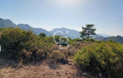 MARMARİS ORHANİYE KIZKUMUNDA PANORAMİK DENİZ MANZARALI ARSA