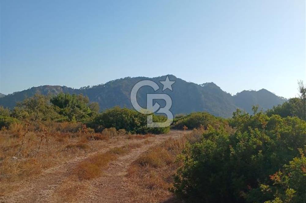 MARMARİS ORHANİYE KIZKUMUNDA PANORAMİK DENİZ MANZARALI ARSA
