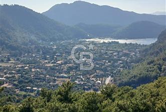 MARMARİS ORHANİYE KIZKUMUNDA PANORAMİK DENİZ MANZARALI ARSA - 2 - 368516