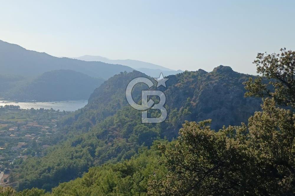MARMARİS ORHANİYE KIZKUMUNDA PANORAMİK DENİZ MANZARALI ARSA