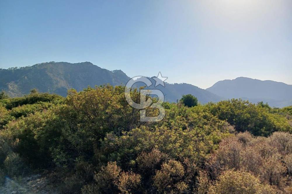 MARMARİS ORHANİYE KIZKUMUNDA PANORAMİK DENİZ MANZARALI ARSA