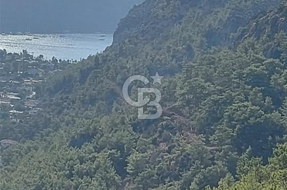 MARMARİS ORHANİYE KIZKUMUNDA PANORAMİK DENİZ MANZARALI ARSA