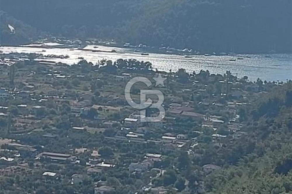 MARMARİS ORHANİYE KIZKUMUNDA PANORAMİK DENİZ MANZARALI ARSA