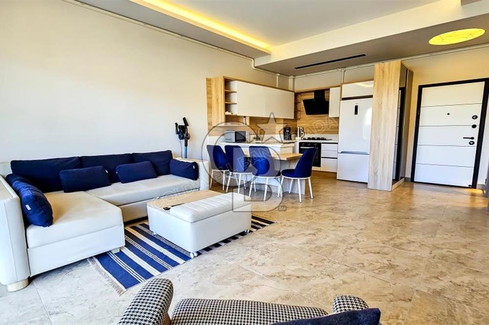 Kuşadası Kadınlar Denizinde Lüks Eşyalı Kiralık 1+1 Daire