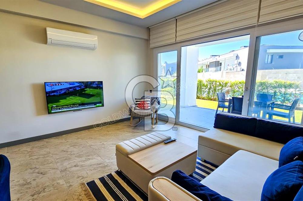 Kuşadası Kadınlar Denizinde Lüks Eşyalı Kiralık 1+1 Daire