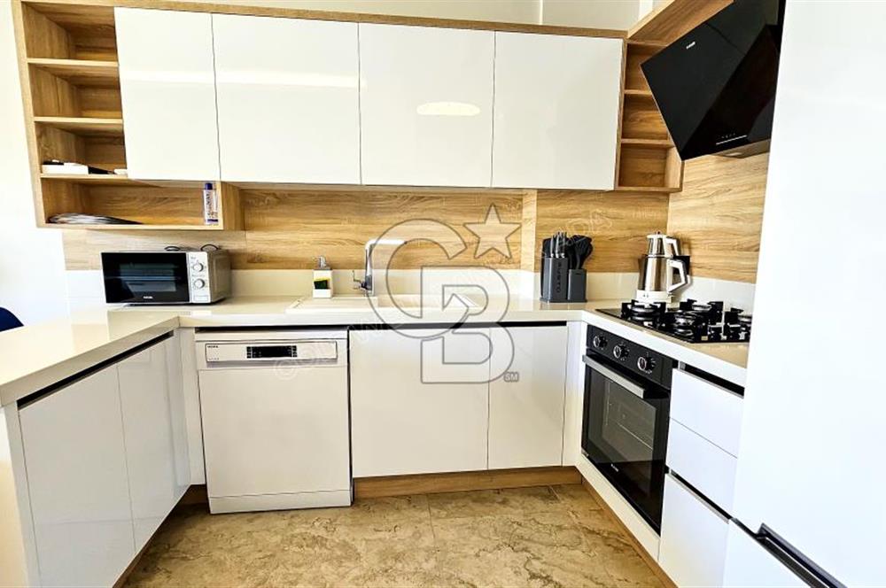 Kuşadası Kadınlar Denizinde Lüks Eşyalı Kiralık 1+1 Daire