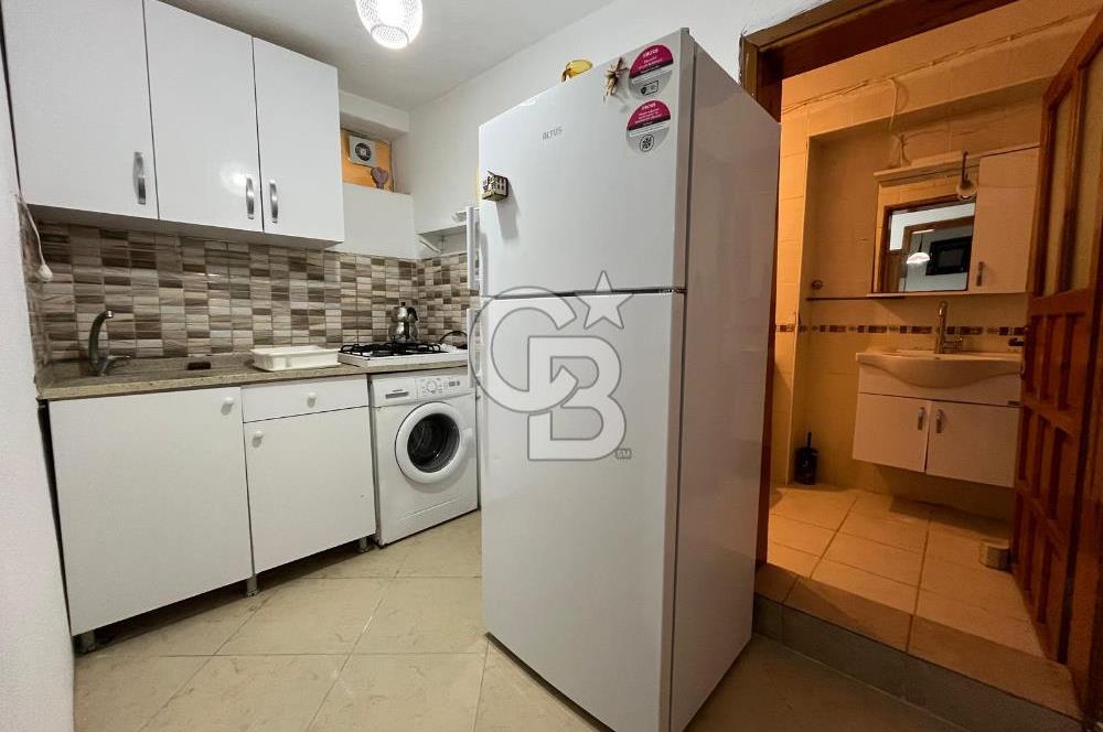 PLAJLI SİTEDE EŞYALI KİRALIK 1+1 DAİRE