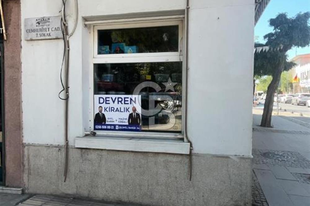 AYVALIK MERKEZDE ŞIK DEVREN KİRALIK BUTİK DÜKKÂN