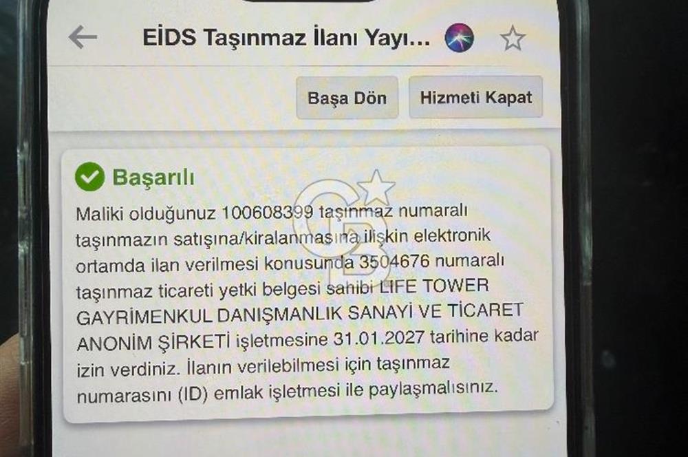 Begonvilla’da özel tasarım satılık 3 + 1  villa