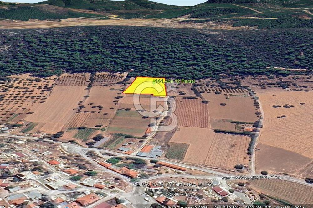 Urla Nohutalan Satılık Doğa İçinde Yatırımlık Tarla