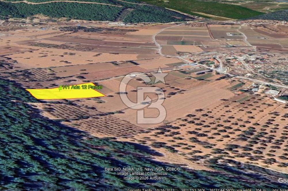 Urla Nohutalan Satılık Doğa İçinde Yatırımlık Tarla