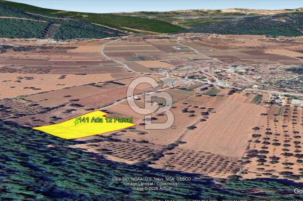 Urla Nohutalan Satılık Doğa İçinde Yatırımlık Tarla