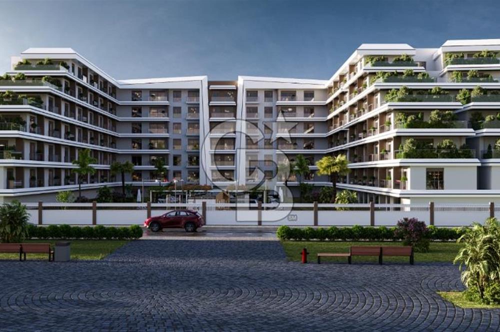 Finike'de Deniz/Havuz Manzaralı 1+1 Lüks Teraslı Daire