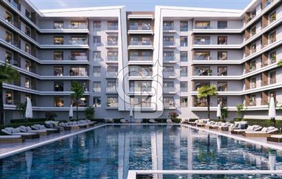 Finike'de Deniz/Havuz Manzaralı 1+1 Lüks Teraslı Daire