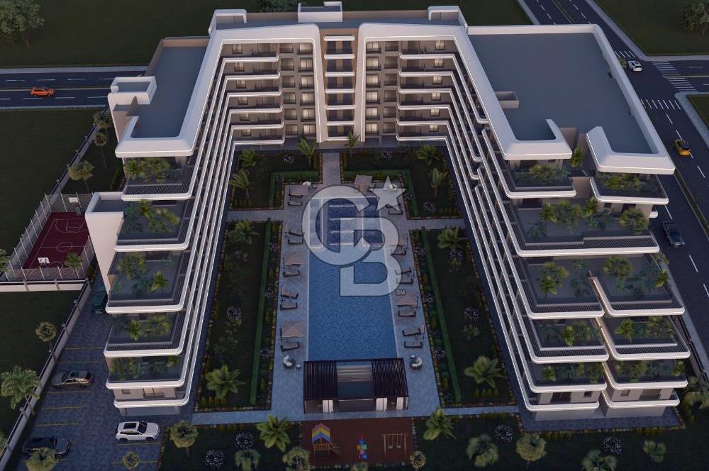 Antalya Finike'de Deniz Manzaralı Ultra Lüks 2+1Satılık Daire
