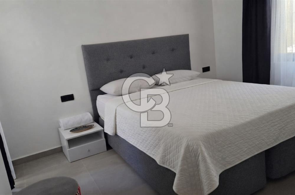 Bodrum Bitez Asarlıkta Rezidans Havuzlu Kiralık Eşyalı 1+1 Daire