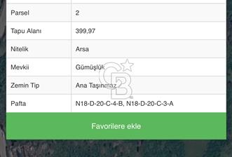 Bodrum Gümüşlük Deniz Manzaralı Arsa - 3 - 368641