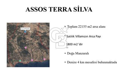 ASSOS BADEMLİ KÖYÜNDE SATILIK VİLLA