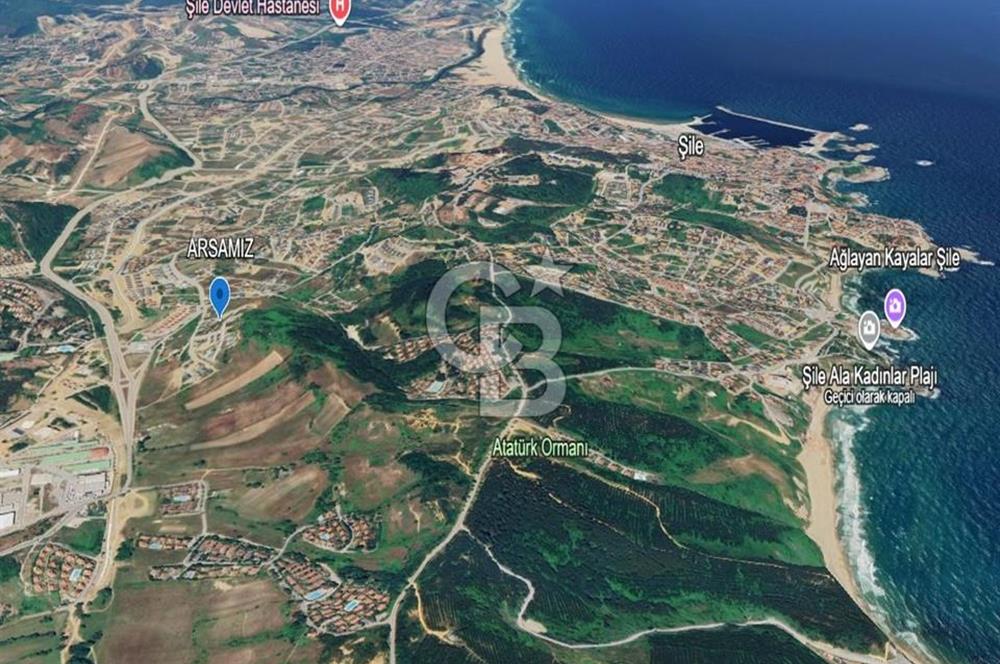 ŞİLE BALİBEY'DE 600 m² TERKİ OLMAYAN VİLLA İMARLI ARSA