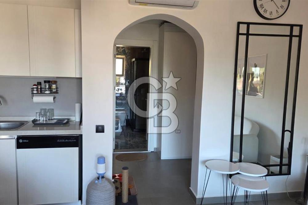 Bodrum Bitez Asarlıkta Rezidans Havuzlu Kiralık Eşyalı 1+1 Daire