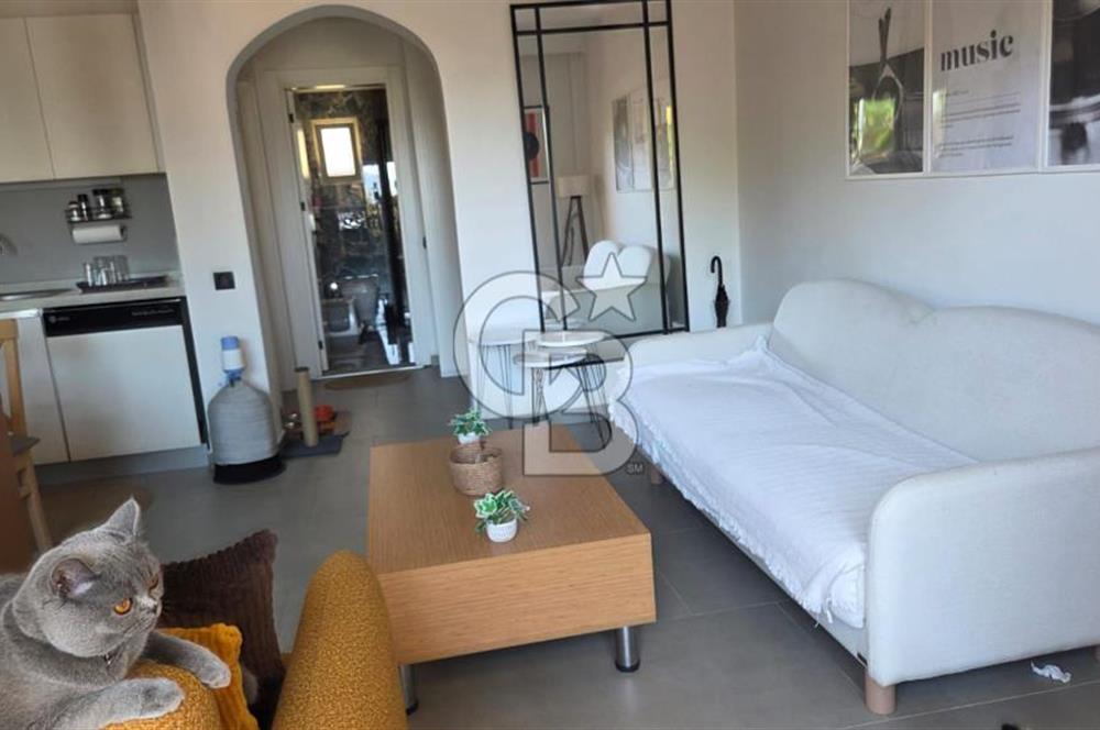 Bodrum Bitez Asarlıkta Rezidans Havuzlu Kiralık Eşyalı 1+1 Daire